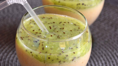 Smoothie banane et kiwi