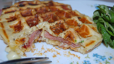 Gaufre version salée