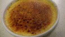 Crème brûlée au caramel salé