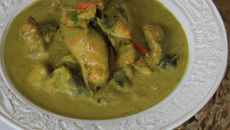 Curry vert de poulet