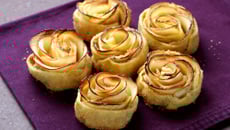 Mini-tartelettes fleurs de pommes