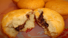 Muffins coco au cœur Nutella