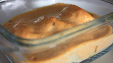 Gratin de la langoustine