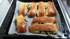Brioches suisses au chocolat