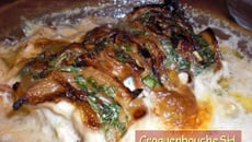 Cabillaud gratiné aux oignons