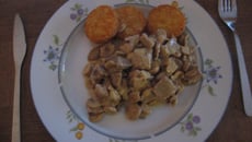 Émincé de veau (Geschnetzeltes)