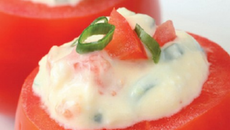 Petites tomates farcies de fraicheur