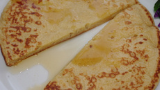 Pancakes au lait concentré