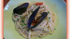 Spaghetti aux moules