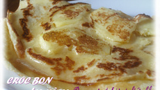 Crêpes pommes - sirop d'érable