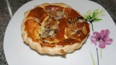 Tartelettes au roquefort et échalotes