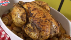 Poulet Secrets du Rôtisseur et ses pommes grenailles