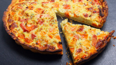 Tarte jambon mozzarella