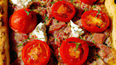 tarte au thon et aux tomates