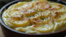 Gratin dauphinois crème liquide