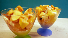 Papillote de pommes fondantes à la cannelle