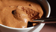 Mousse au chocolat simple
