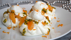 Pavlovas aux clémentines et fruits de la passion
