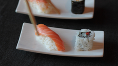 Sushis, makis et futomakis : saumon et Saint-Jacques