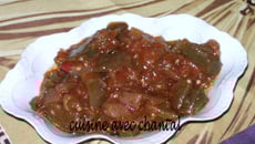 Salade de poivrons légère