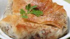 Pastilla d'agneau aux cerises