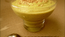 Velouté courgettes sésame