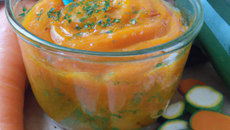Compotée carottes courgettes