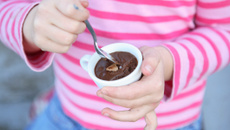 Petits pots de crème au chocolat sans lactose