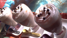 Liegeois au chocolat milka tendre lait !