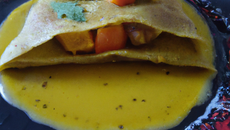 Crêpe à la courge