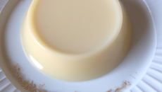 Flan agar-agar vanille coco