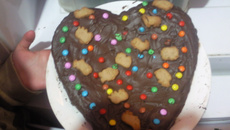 Gâteau au chocolat, yaourt et vanille