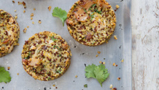 Galettes de lapin aux noisettes et céréales