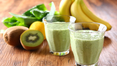 Smoothie banane kiwi