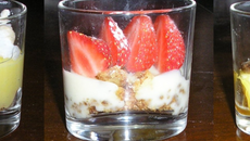 Trio de tartes en verrine