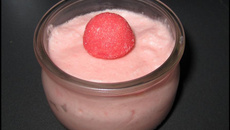 Mousse aux fraises Tagada classique