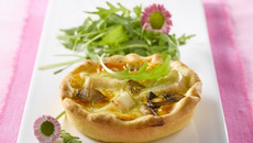 Quiche aux poireaux classique