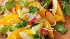 Salade d'oranges aux herbes acidulées gourmande