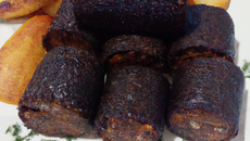 Corolles de Brick au boudin noir