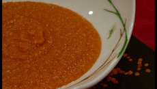 Bouillon de bœuf aux lentilles