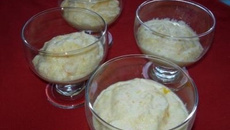 Mousse à l'orange et fève Tonka