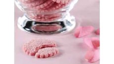Sablés aux biscuits roses