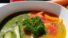 Soupe aux légumes de mon jardin