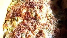 Lasagnes aux poireaux et au saumon fumé