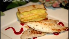 Filet de Saint-Pierre accompagné de son millefeuille de Céleri rave