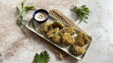 Croquettes au camembert et aux herbes