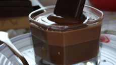 Petit pot de crème au chocolat