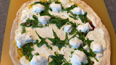 Pizza ricotta mascarpone