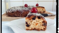 Barm brack irlandais oranges confites et raisins secs de corinthe