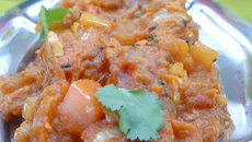 Caviar d'aubergine indien